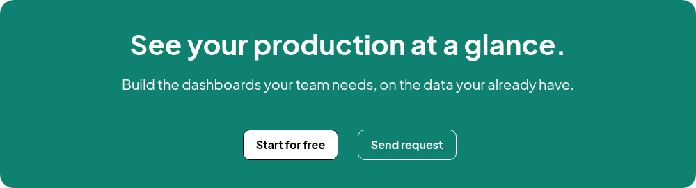 See your production at a glance.