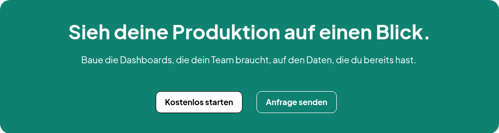 Sieh deine Produktion auf einen Blick.