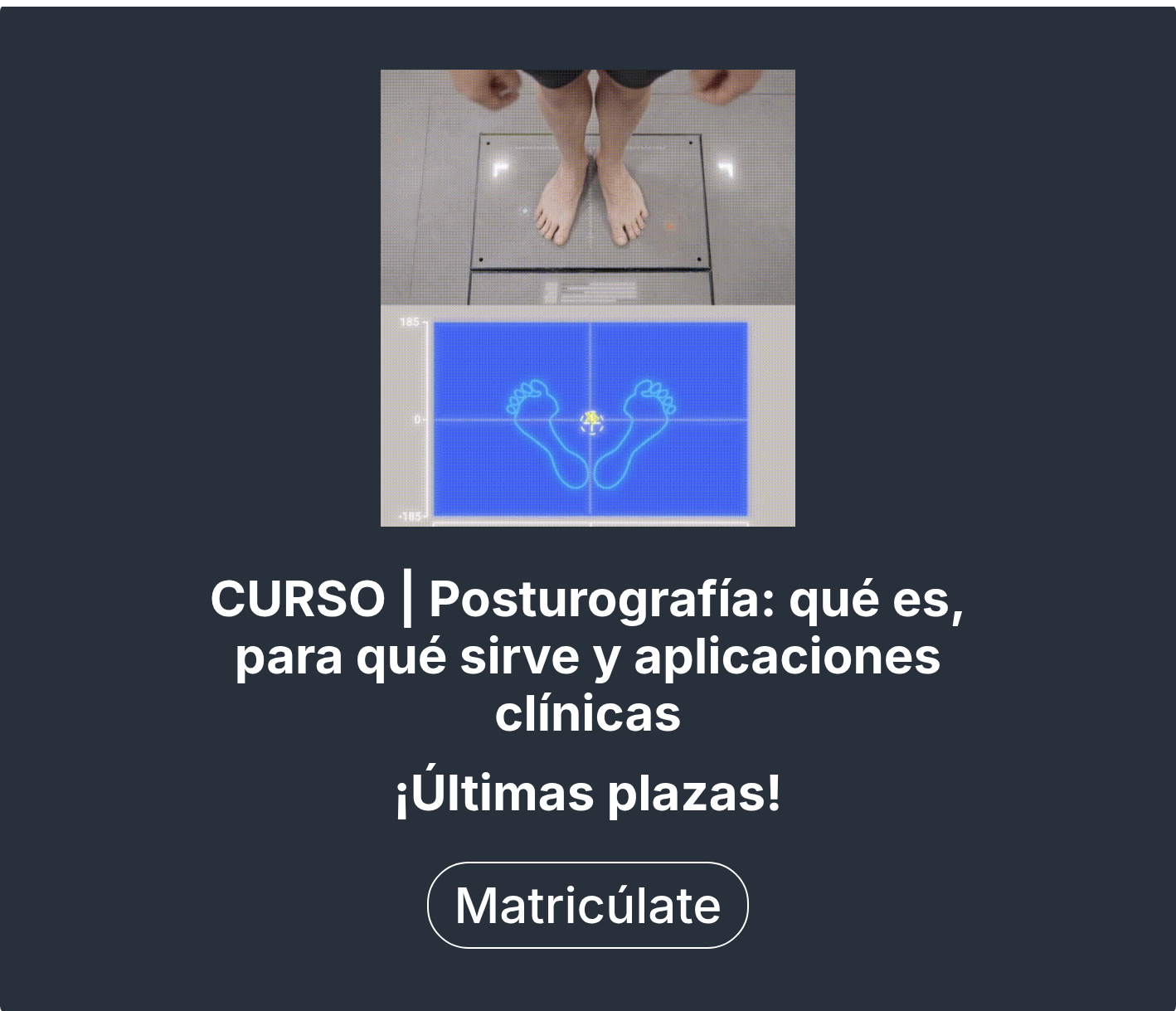 CURSO Posturografía