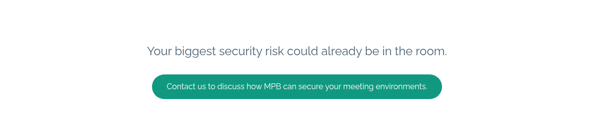 Your biggest security risk could already be in the room.
