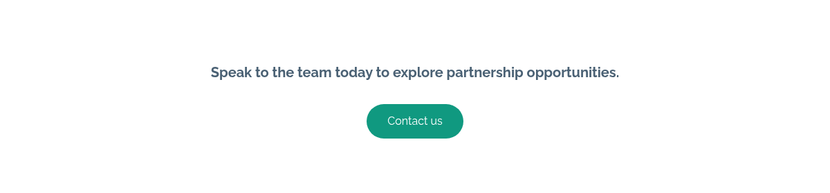 Speak to the team today to explore partnership opportunities.