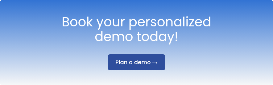 Book your personalized demo today!