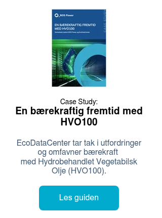 [COVER] NO - BOS Power Case Study Embracing Sustainability with HVO 100 EcoDataCenter 2024-11-25