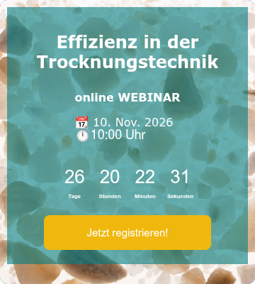 Effizienz in der Trocknungstechnik &nbsp;