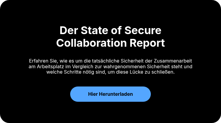 Der State of Secure Collaboration Report