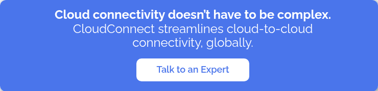 Cloud connectivity doesn’t have to be complex. CloudConnect streamlines cloud-to-cloud connectivity, globally. &nbsp;