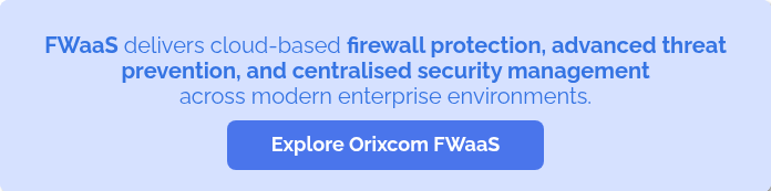 FWaaS delivers cloud-based firewall protection, advanced threat prevention, and centralised security management across modern enterprise environments.