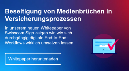 Beseitigung von Medienbrüchen in Versicherungsprozessen