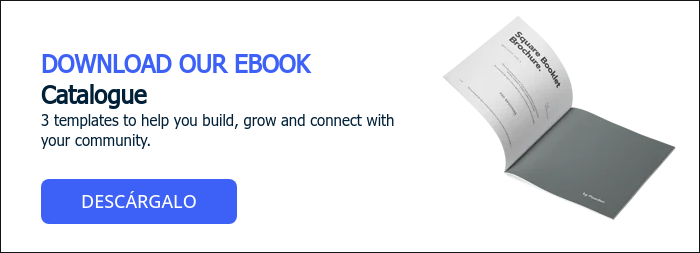 DOWNLOAD OUR EBOOK Catalogue 3 templates to help you build, grow and connect with your community.  