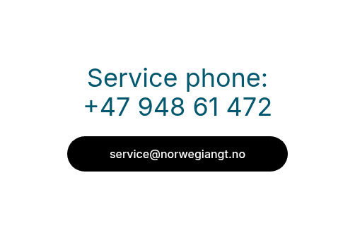 Service phone: +47 948 61 472