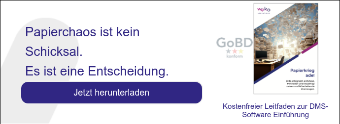 Papierchaos ist kein Schicksal.  Es ist eine Entscheidung.