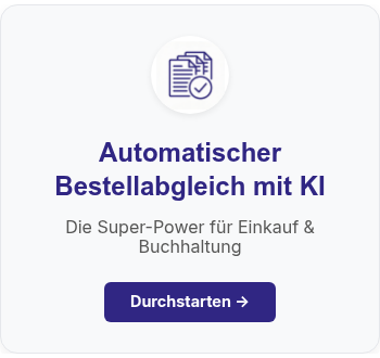 Automatischer Bestellabgleich mit KI