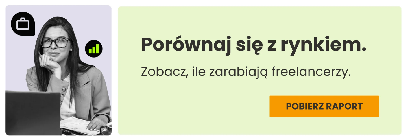 interactive 398729673970 Jak zarabiać jako freelancer w branżach zagrożonych przez AI Baner Raport 2025