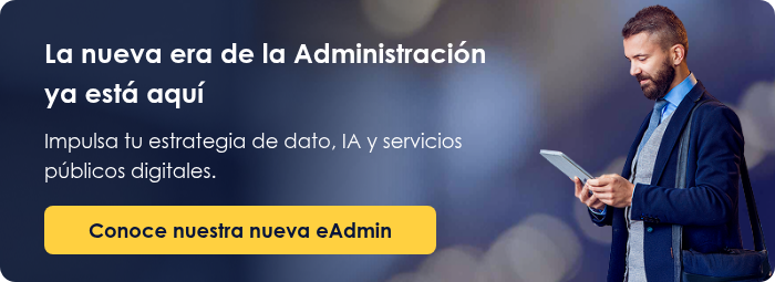 La nueva era de la Administración ya está aquí &nbsp; Impulsa tu estrategia de dato, IA y servicios públicos digitales. &nbsp;