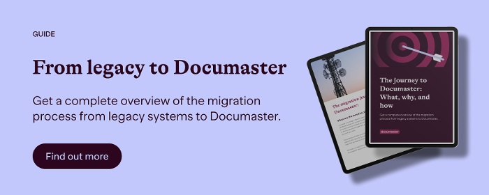 guide: from legacy to documaster