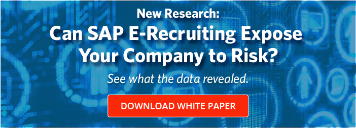 Can SAP E-Recruiting Expose Your Company to Risk?