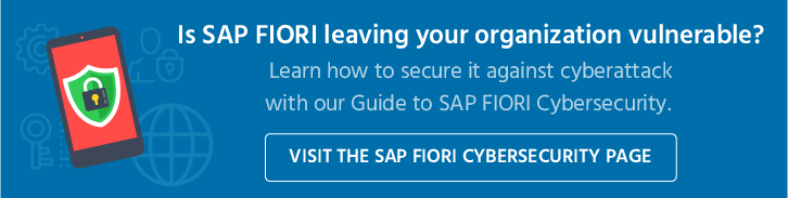 Visit the SAP FIORI Cybersecurity Page
