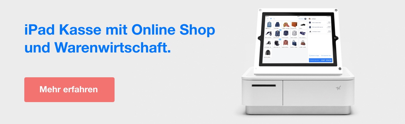 iPad Kasse mit Online Shop 