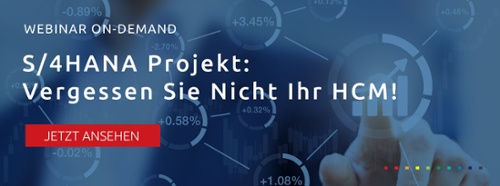 S/4HANA Projekt: Vergessen Sie nicht Ihr HCM