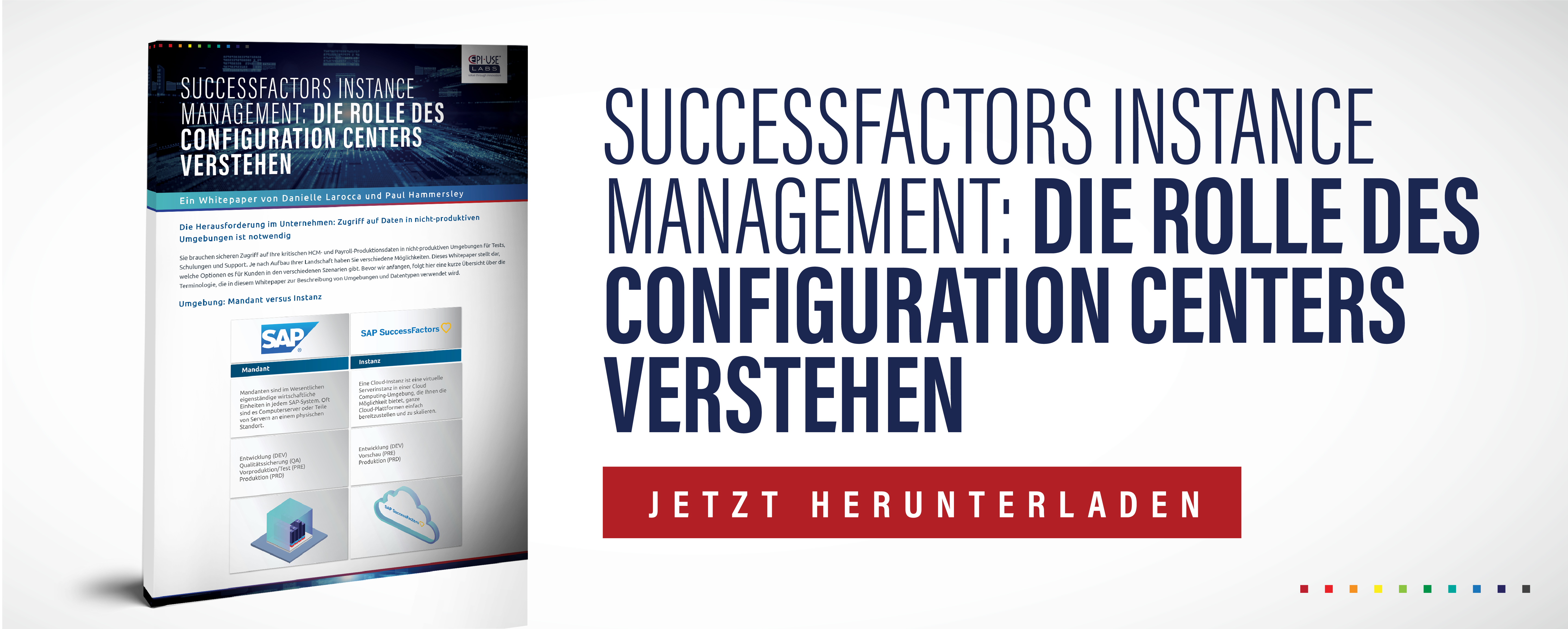 SuccessFactors Instance Management: Die Rolle des Configuration Centers verstehen