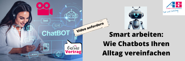Wie Chatbots ihren Alltag vereinfachen online Vortrag - Video anfordern