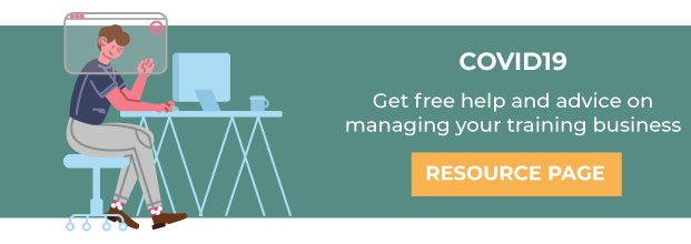 coronavirus help page for training businesses