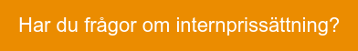 Har du frågor om internprissättning?