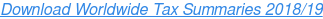 Download Worldwide Tax Summaries 2018/19