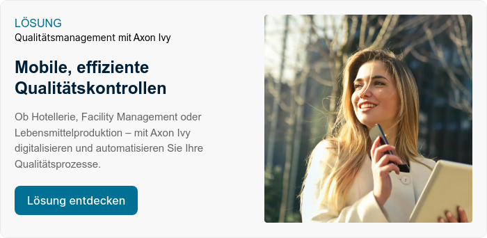 LÖSUNG Qualitätsmanagement mit Axon Ivy