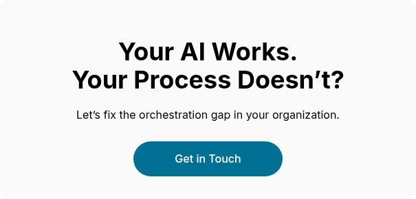 Your AI Works. Your Process&nbsp;Doesn’t?