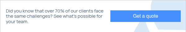 Did you know that over 70% of our clients face the same challenges? See what’s possible for your team.