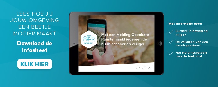 Download de infosheet Meldingen openbare ruimte met fixi