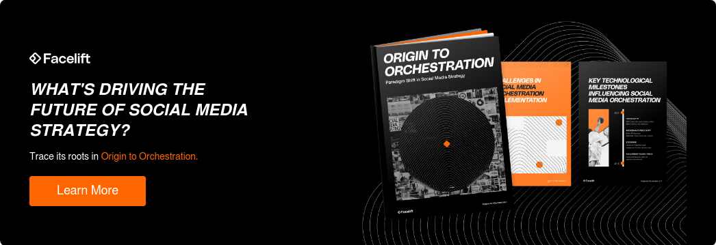 &nbsp; WHAT'S DRIVING THE FUTURE OF SOCIAL MEDIA STRATEGY?&nbsp; Trace its roots in Origin to Orchestration.