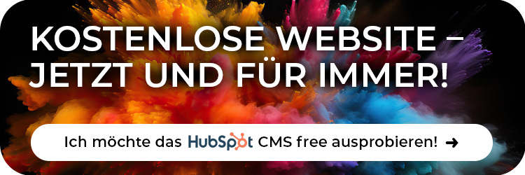 HubSpot CMS free ausprobieren!