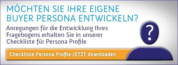 Checkliste Buyer Persona