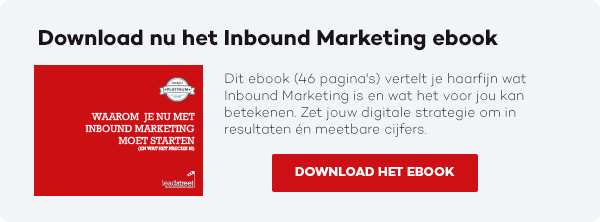 Download nu het Inbound Marketing ebook