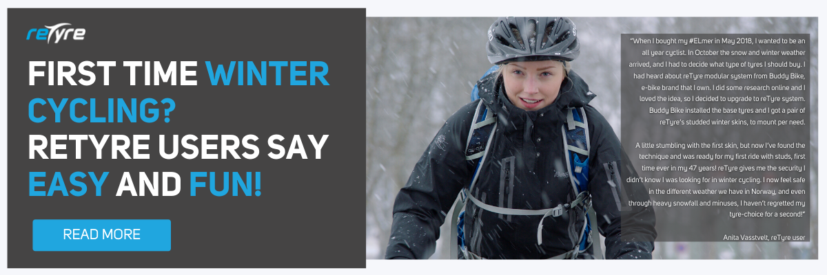 Winter cycling easy, safe and fun reTyre