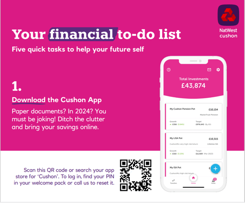 Your financial to-do list. Five quick tasks to help your future self