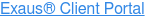Exaus Client Portal