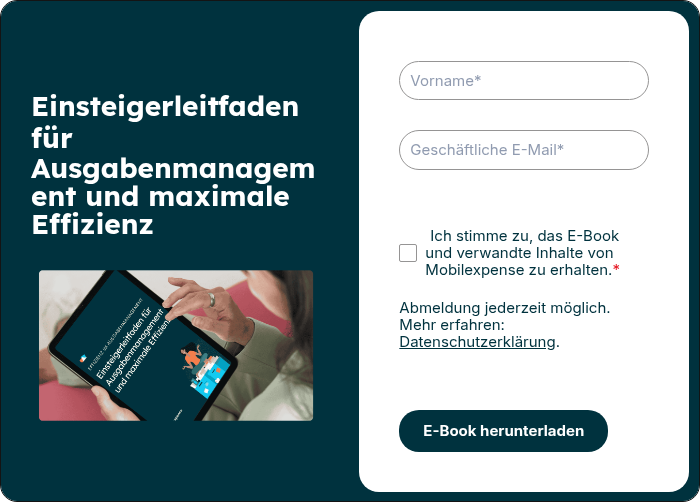 Einsteigerleitfaden für Ausgabenmanagement und maximale Effizienz