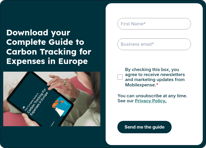 Download your Complete Guide to Carbon Tracking for Expenses in Europe