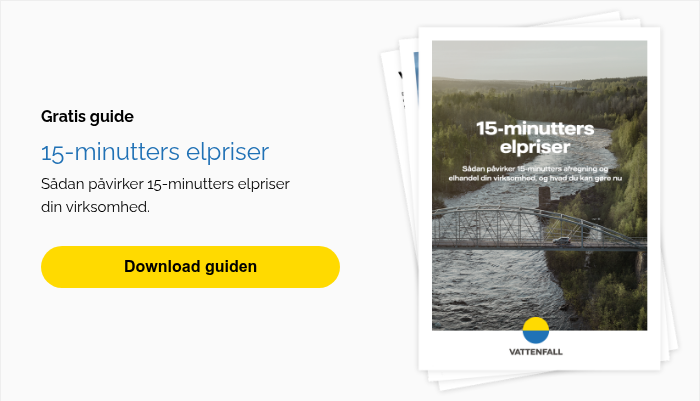 Gratis guide 15-minutters elpriser Sådan påvirker 15-minutters elpriser din virksomhed. &nbsp;