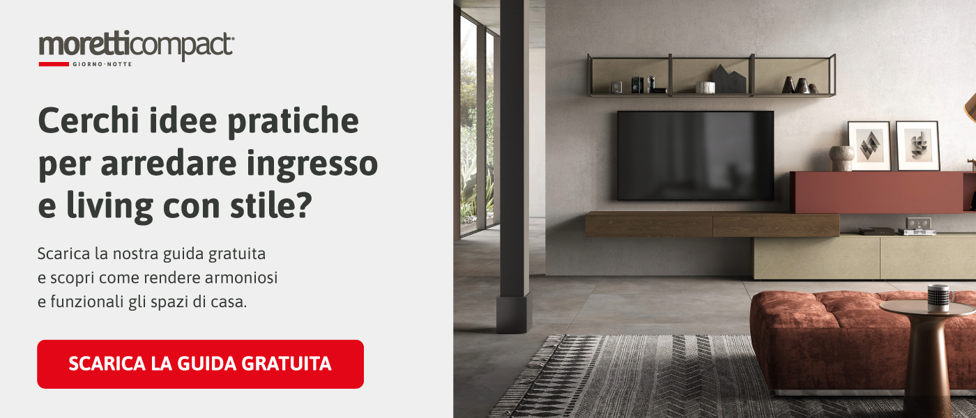 Cerchi idee pratiche per arredare ingresso e living con stile? Scarica la guida gratuita