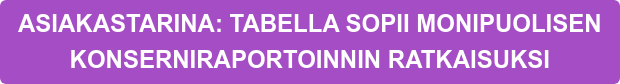ASIAKASTARINA: TABELLA SOPII MONIPUOLISEN  KONSERNIRAPORTOINNIN RATKAISUKSI