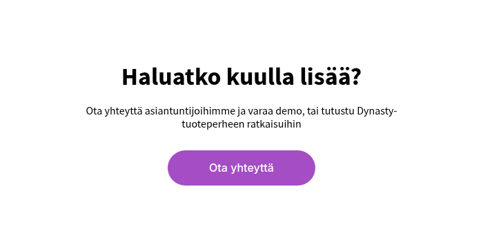 &nbsp;Haluatko kuulla lisää?&nbsp;