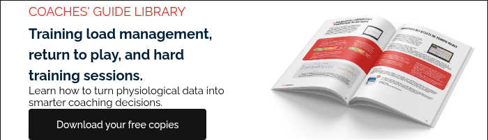 COACHES' GUIDE LIBRARY Training load management, return to play, and hard training sessions. Learn how to turn physiological data into smarter coaching decisions.