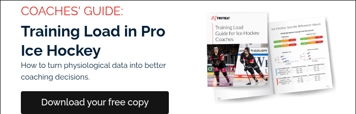 COACHES' GUIDE: Training Load in Pro Ice Hockey How to turn physiological data into better coaching decisions.