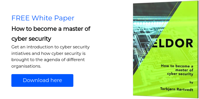 FREE White Paper How to become a master of cyber security Get an introduction to cyber security intiatives and how cyber security is brought to the agenda of different organisations.  