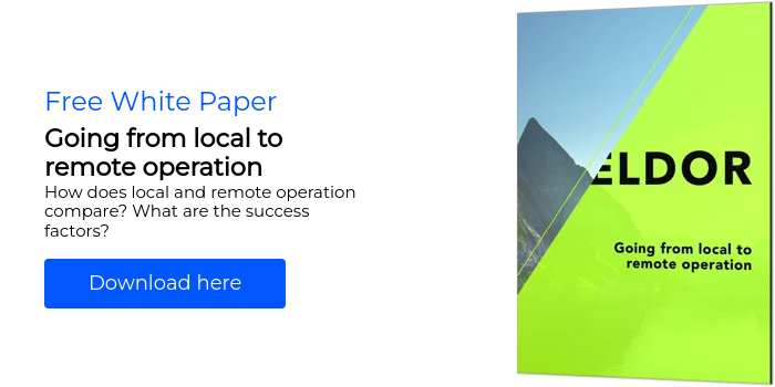 Free White Paper Going from local to remote operation How does local and remote operation compare? What are the success factors?  