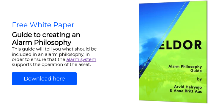 Free White Paper Guide to creating an Alarm Philosophy This guide will tell you what should be included in an alarm philosophy, in order to ensure that the alarm system supports the operation of the asset.  